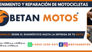 talleres motos en san pedro sula BETAN MOTOS